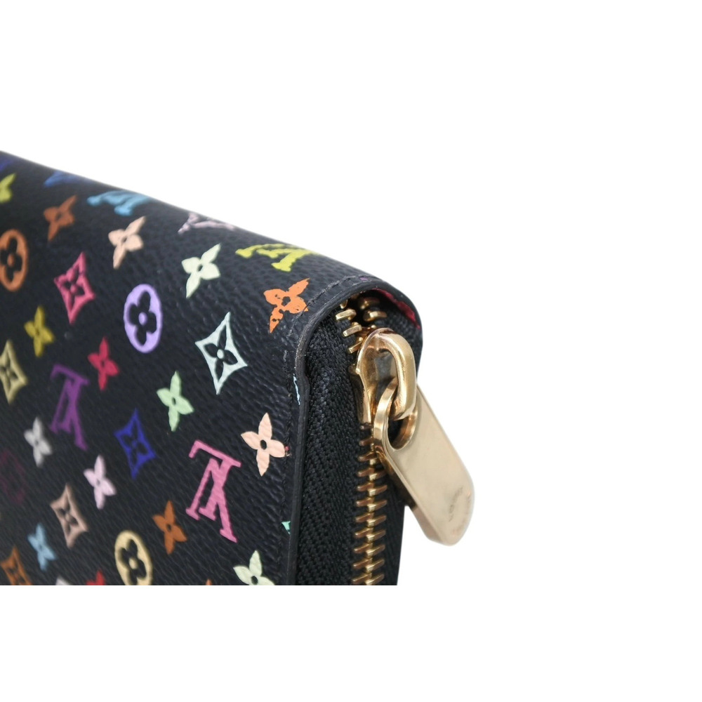 LOUIS VUITTON long wallet multicolor Zippy round zipper - Picture 3 of 8